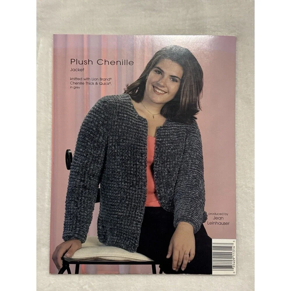 Plus Size Sweater Wardrobe Knitting Pattern Book Sizes 14 4X Kathleen Johnson